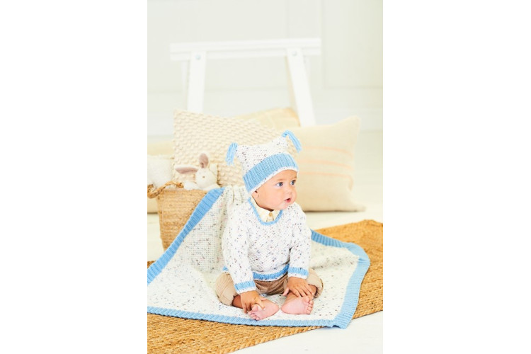 Sweaters, Hat & Blanket DK 10202
