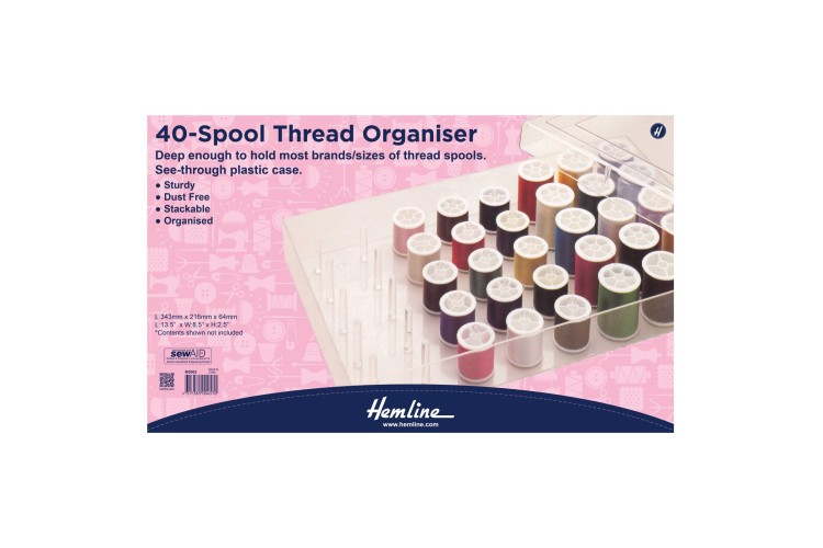 Thread/Spool Storage Box - Holds 40 Threads