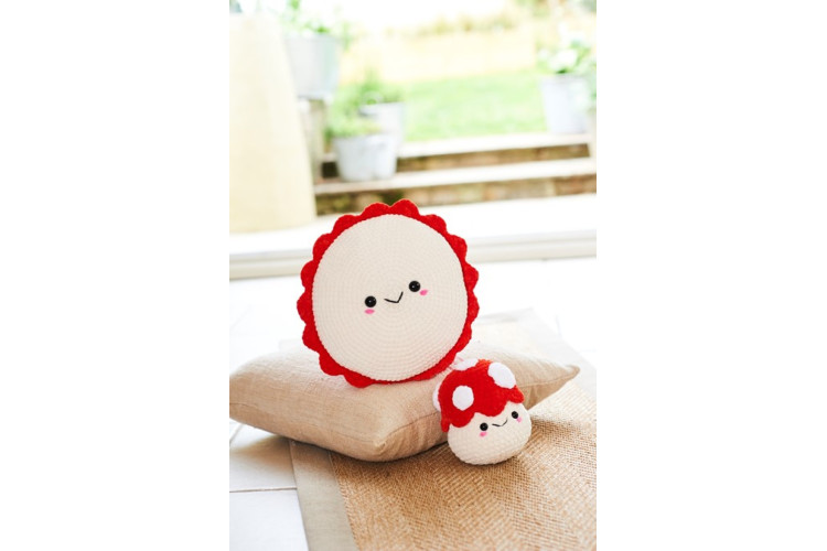 Toadstool Plushie & Cushion 10244