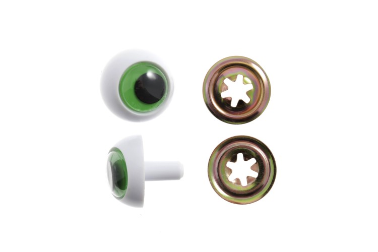 Toy Eyes Frog 16mm 2pk