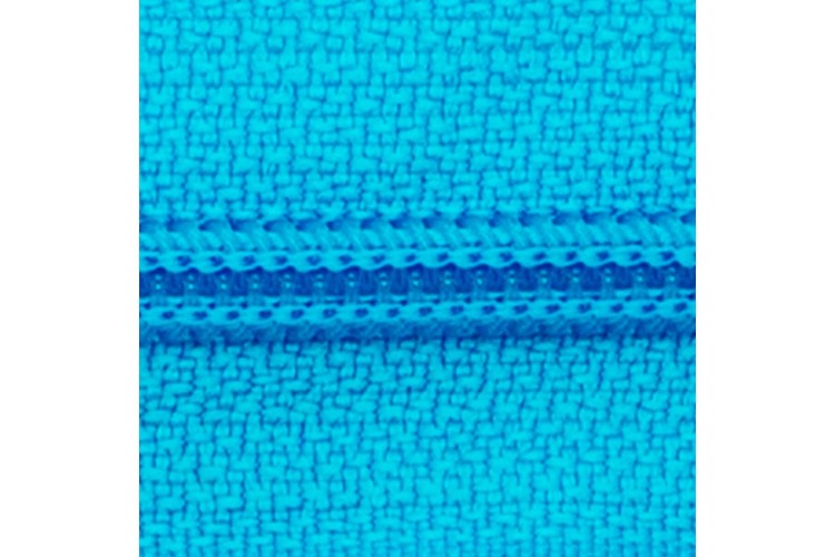 Turquoise Open Ended Zip 26