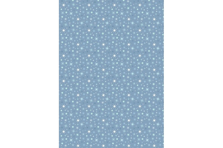 Twinkling Stars on Mid Winter Blue