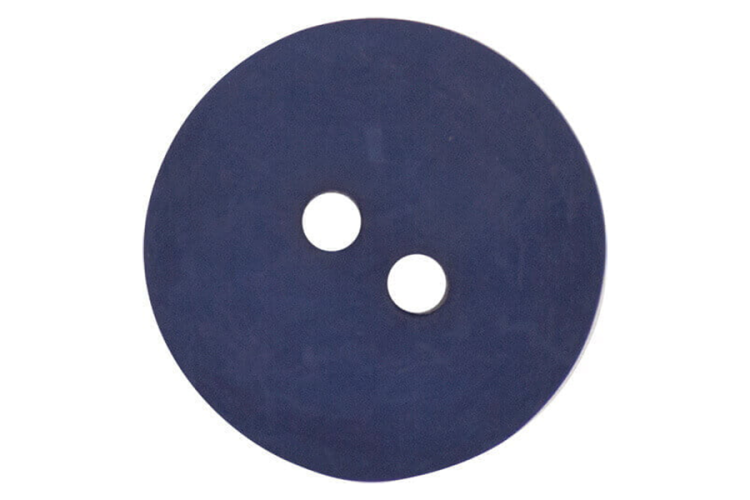 Navy Two Hole Matt Finish Buttons 14mm