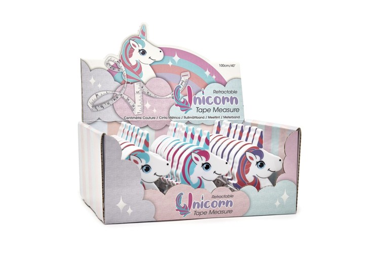 Unicorn Tape Measure Various Colours