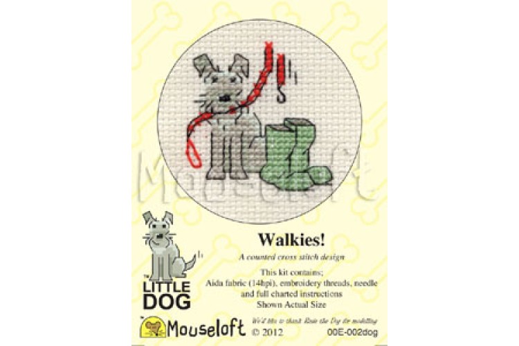 Walkies Dog Stitch Kit