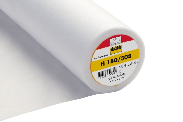 White Iron On Interfacing Light Weight