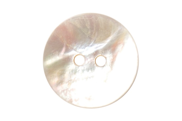 White Shell Round Buttons 20mm 2B\1719