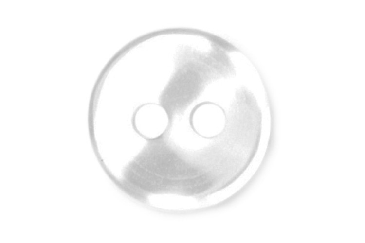 White Shirt Button 9mm
