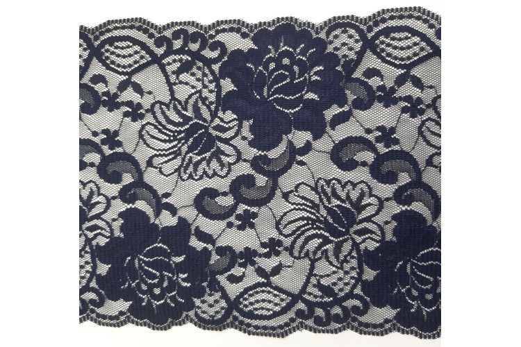 Wide Lace Navy 6.5