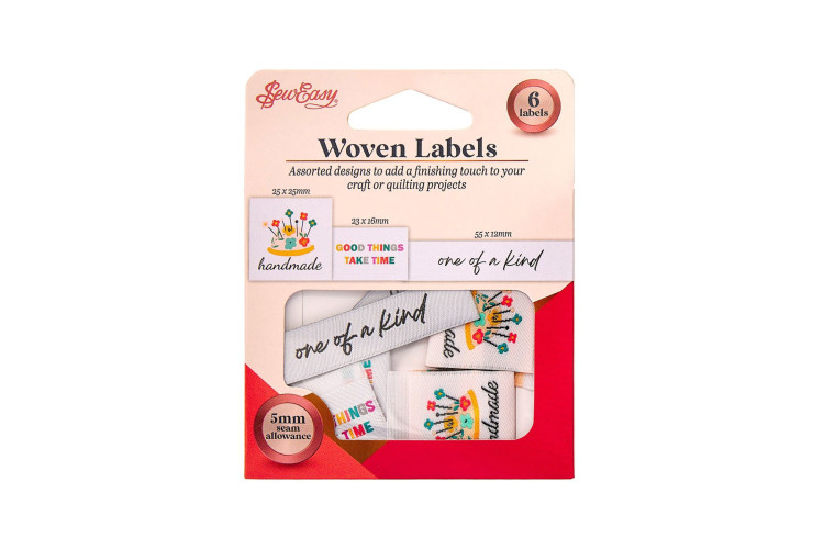 Woven Labels 6pk