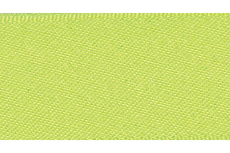 Yellow Flourescent Double Satin Ribbon 15mm