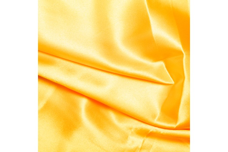 Yellow Polyester Satin
