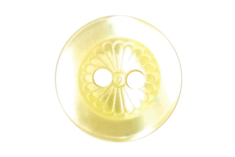 Yellow Round 13mm 2B\1377