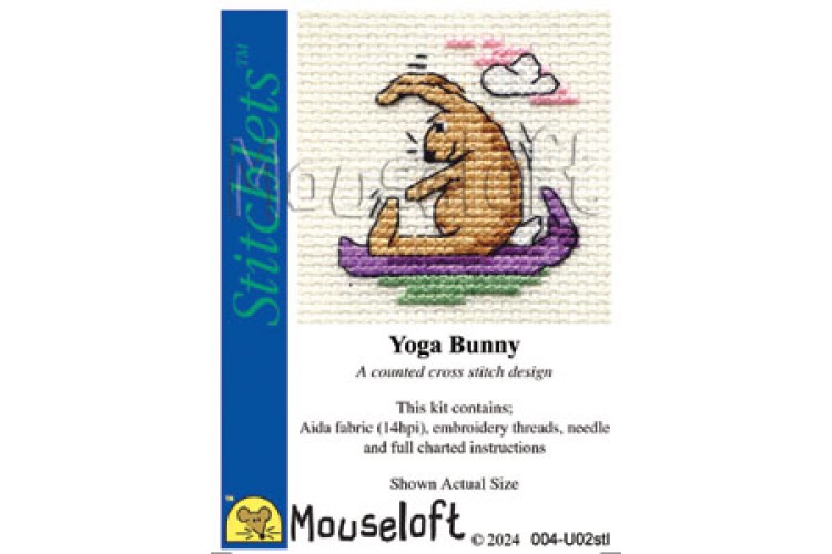 Yoga Bunny Dinosaur Stitch Kit