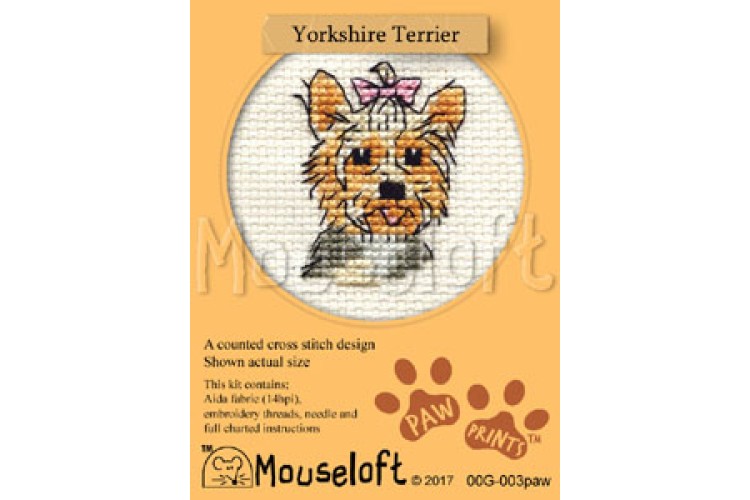 Yorkshire Terrier Paw Prints Kit